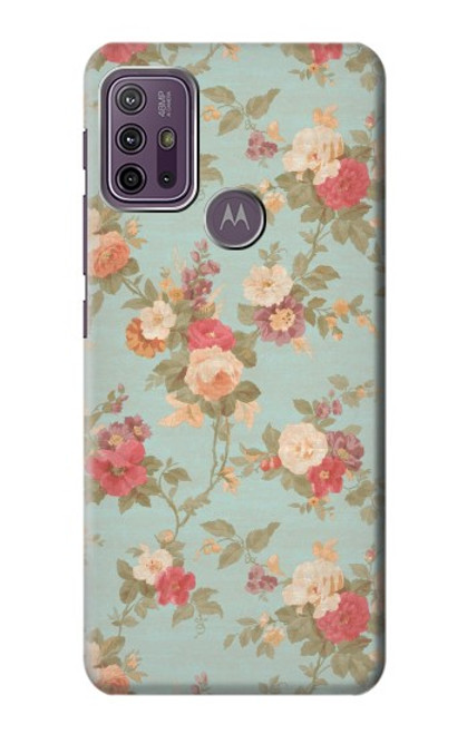 S3910 Vintage Rose Case For Motorola Moto G10 Power