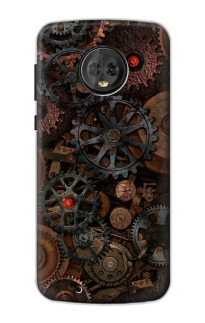 S3884 Steampunk Mechanical Gears Case For Motorola Moto G6