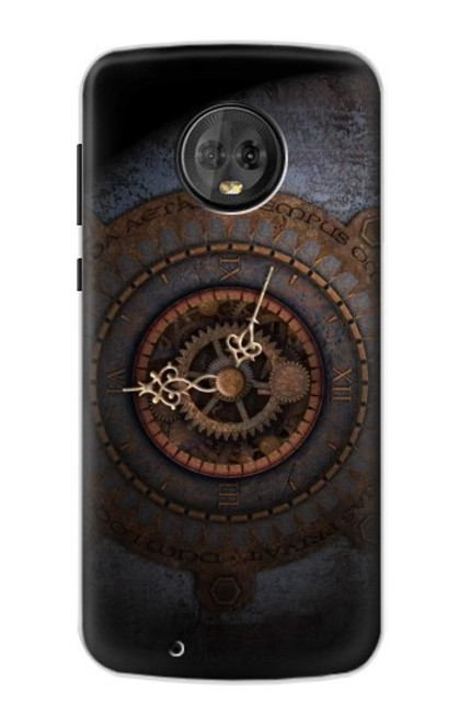 S3908 Vintage Clock Case For Motorola Moto G6