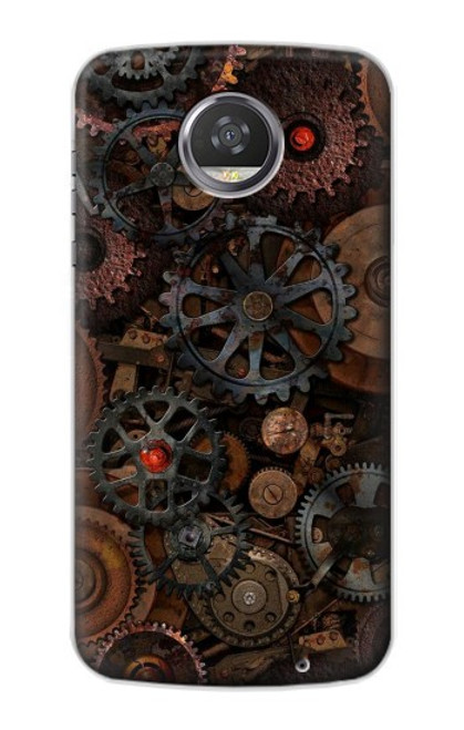 S3884 Steampunk Mechanical Gears Case For Motorola Moto Z2 Play, Z2 Force