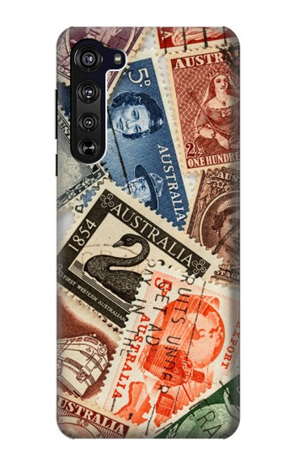 S3900 Stamps Case For Motorola Edge