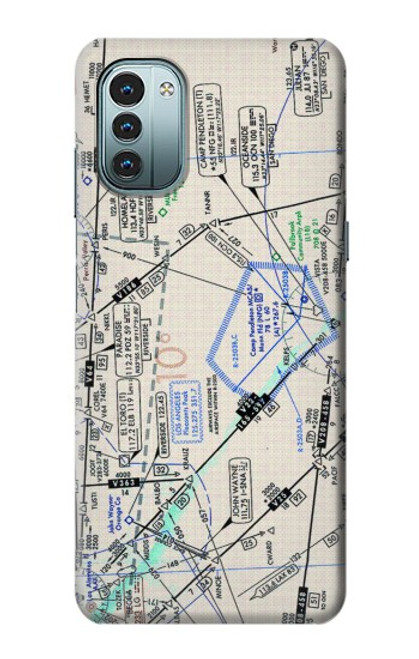 S3882 Flying Enroute Chart Case For Nokia G11, G21