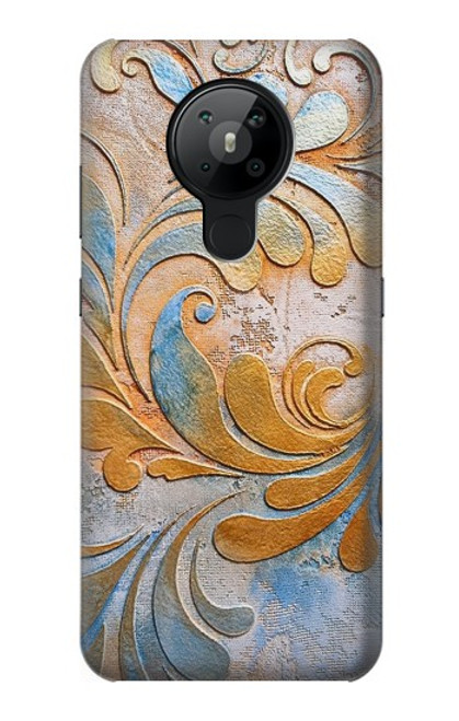 S3875 Canvas Vintage Rugs Case For Nokia 5.3