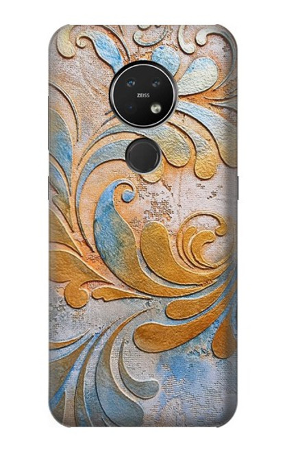 S3875 Canvas Vintage Rugs Case For Nokia 7.2