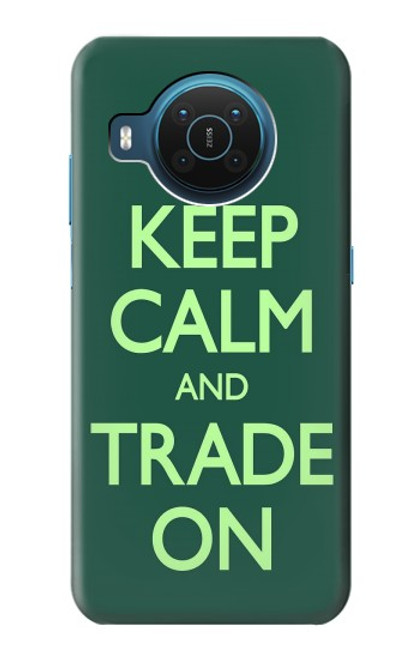 S3862 Keep Calm and Trade On Case For Nokia X20