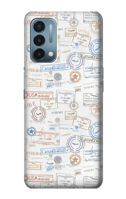 S3903 Travel Stamps Case For OnePlus Nord N200 5G
