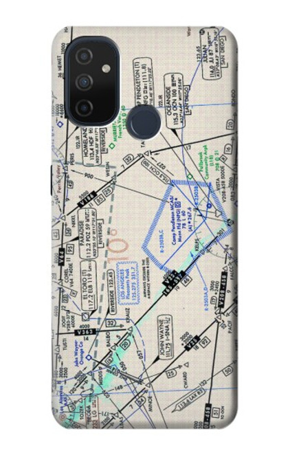 S3882 Flying Enroute Chart Case For OnePlus Nord N100