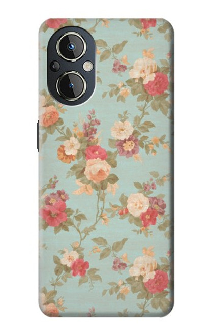 S3910 Vintage Rose Case For OnePlus Nord N20 5G