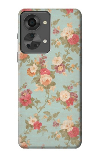 S3910 Vintage Rose Case For OnePlus Nord 2T