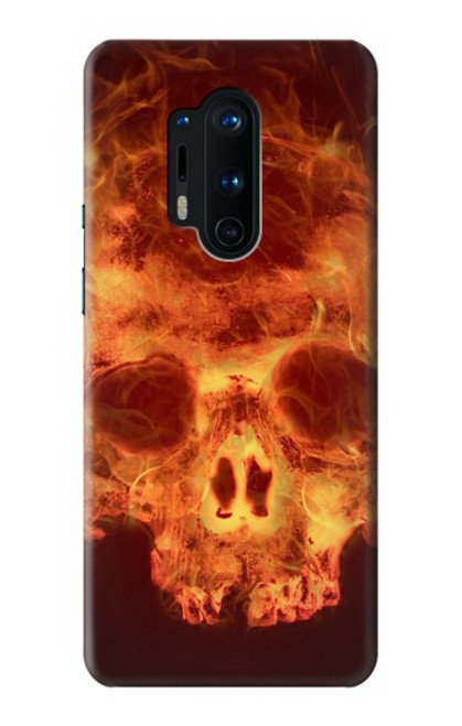 S3881 Fire Skull Case For OnePlus 8 Pro