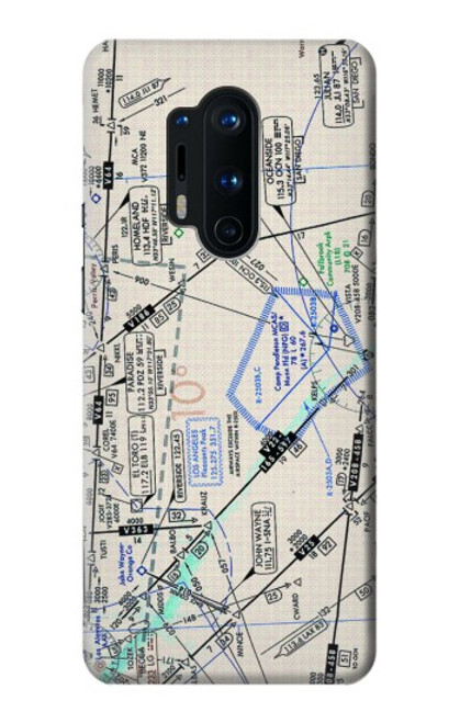 S3882 Flying Enroute Chart Case For OnePlus 8 Pro