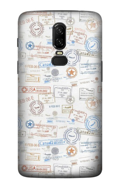 S3903 Travel Stamps Case For OnePlus 6