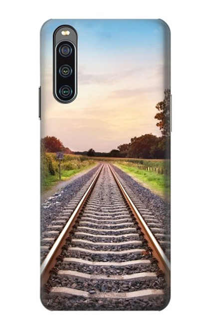 S3866 Railway Straight Train Track Case For Sony Xperia 10 IV