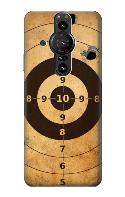 S3894 Paper Gun Shooting Target Case For Sony Xperia Pro-I