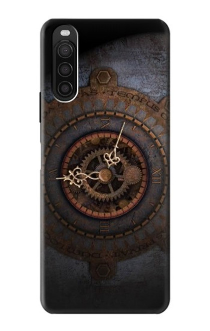 S3908 Vintage Clock Case For Sony Xperia 10 III
