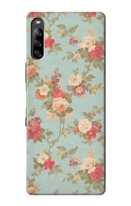 S3910 Vintage Rose Case For Sony Xperia L4