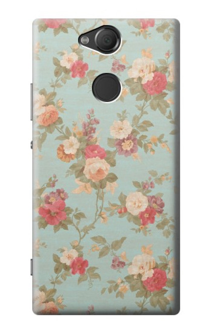 S3910 Vintage Rose Case For Sony Xperia XA2