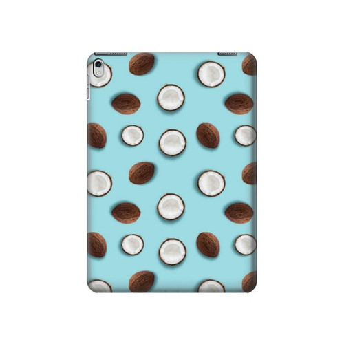 S3860 Coconut Dot Pattern Hard Case For iPad Air 2, iPad 9.7 (2017,2018), iPad 6, iPad 5