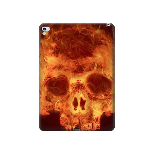 S3881 Fire Skull Hard Case For iPad Pro 12.9 (2015,2017)