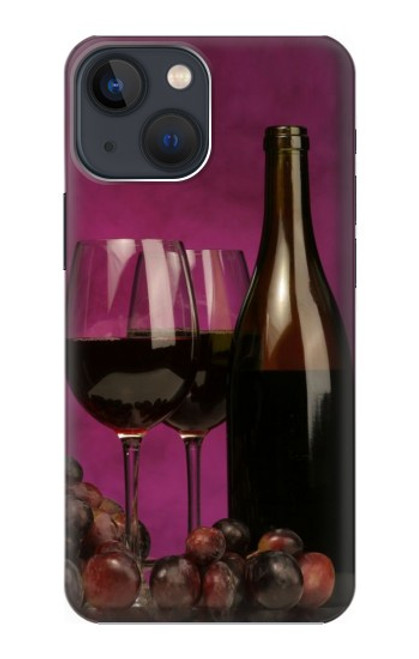 S0910 Red Wine Case For iPhone 14 Plus