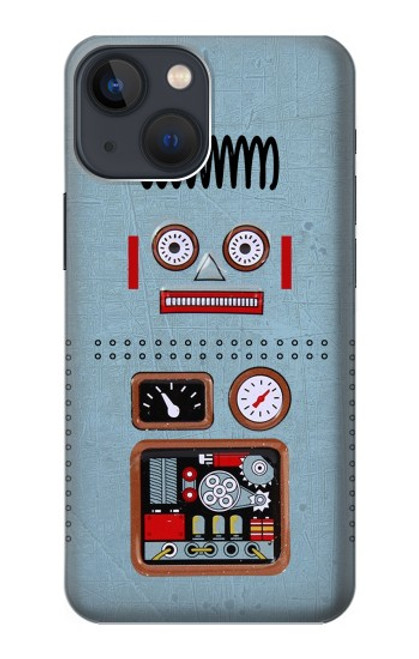 S3040 Retro Robot Toy Case For iPhone 14 Plus