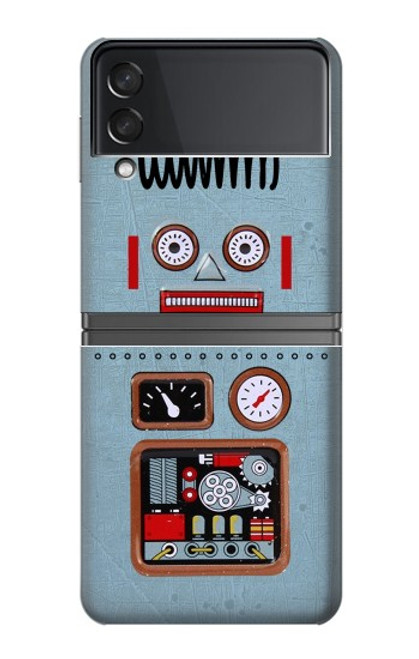 S3040 Retro Robot Toy Case For Samsung Galaxy Z Flip 4