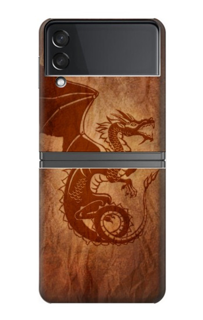 S3086 Red Dragon Tattoo Case For Samsung Galaxy Z Flip 4