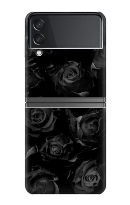 S3153 Black Roses Case For Samsung Galaxy Z Flip 4