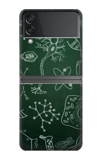 S3211 Science Green Board Case For Samsung Galaxy Z Flip 4