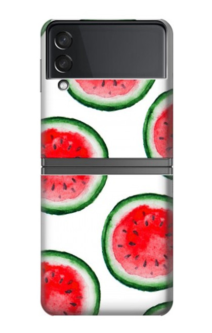 S3236 Watermelon Pattern Case For Samsung Galaxy Z Flip 4