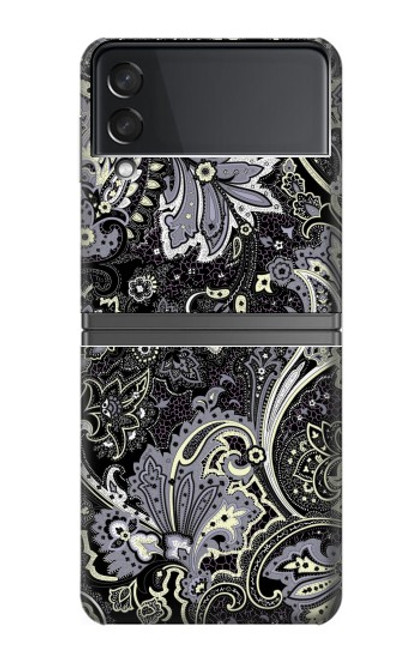 S3251 Batik Flower Pattern Case For Samsung Galaxy Z Flip 4