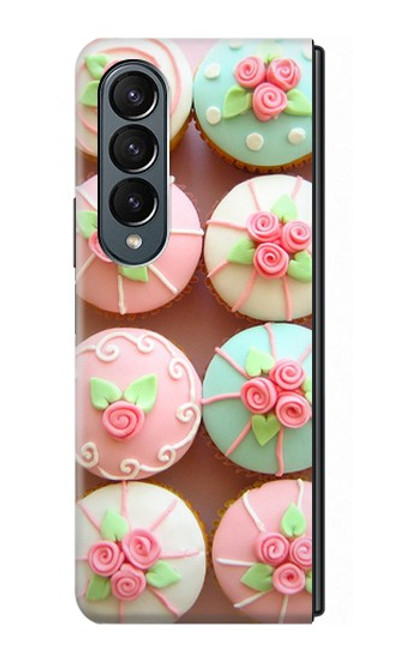 S1718 Yummy Cupcakes Case For Samsung Galaxy Z Fold 4
