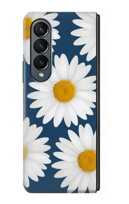 S3009 Daisy Blue Case For Samsung Galaxy Z Fold 4