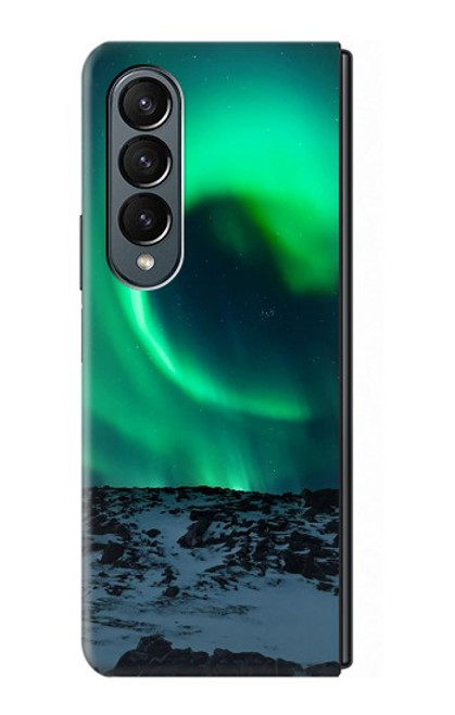 S3667 Aurora Northern Light Case For Samsung Galaxy Z Fold 4