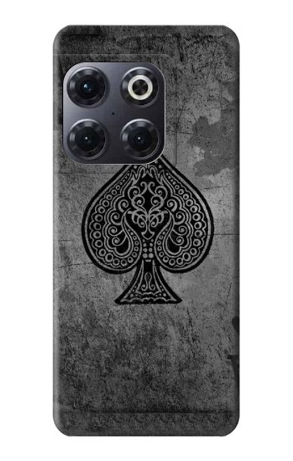 S3446 Black Ace Spade Case For OnePlus 10T