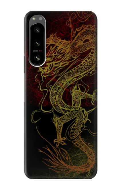 S0354 Chinese Dragon Case For Sony Xperia 5 IV