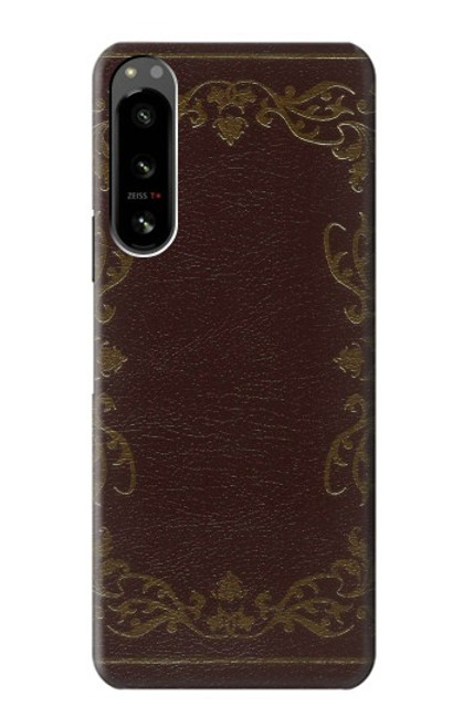 S3553 Vintage Book Cover Case For Sony Xperia 5 IV