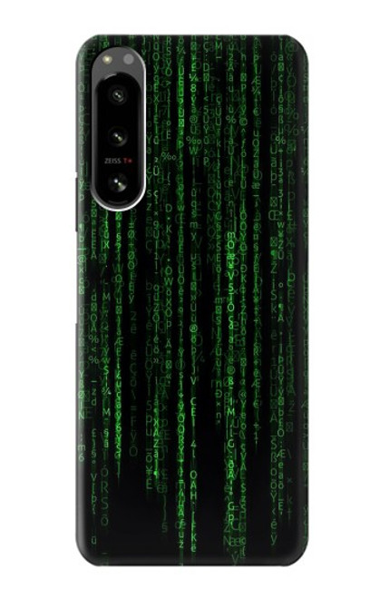 S3668 Binary Code Case For Sony Xperia 5 IV