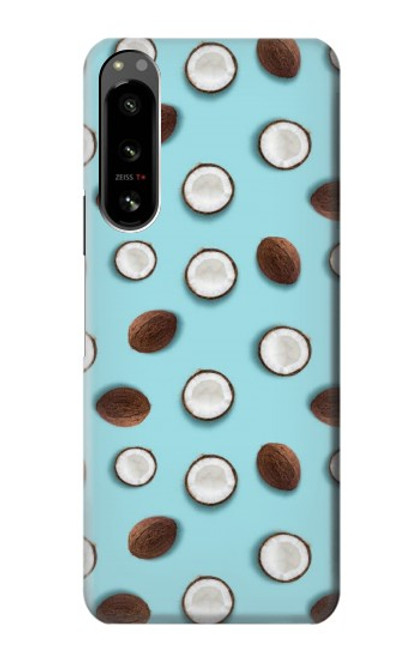 S3860 Coconut Dot Pattern Case For Sony Xperia 5 IV