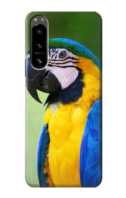 S3888 Macaw Face Bird Case For Sony Xperia 5 IV