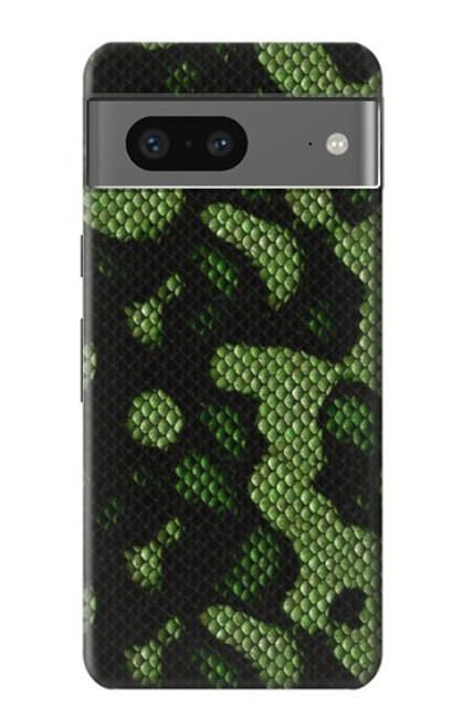 S2877 Green Snake Skin Graphic Printed Case For Google Pixel 7