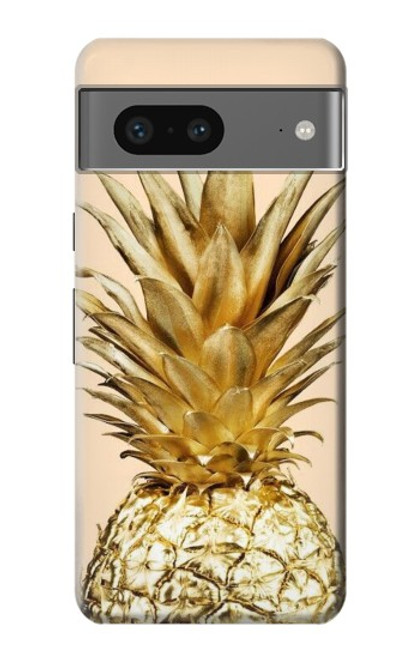 S3490 Gold Pineapple Case For Google Pixel 7