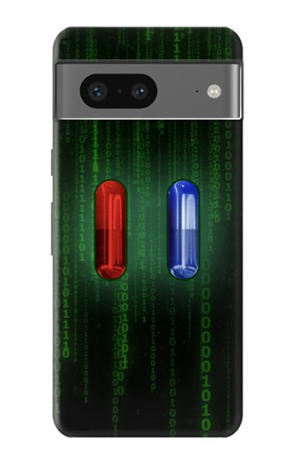 S3816 Red Pill Blue Pill Capsule Case For Google Pixel 7