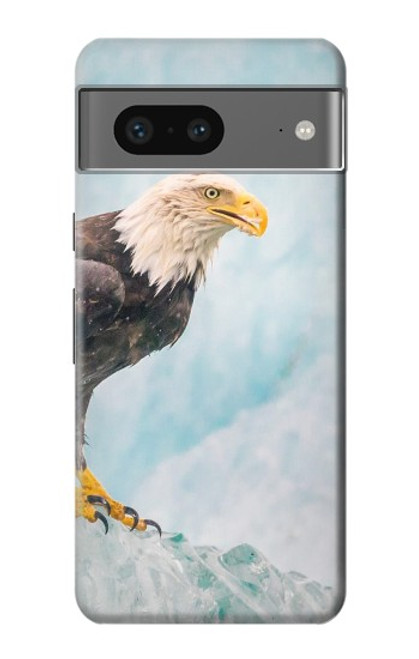 S3843 Bald Eagle On Ice Case For Google Pixel 7