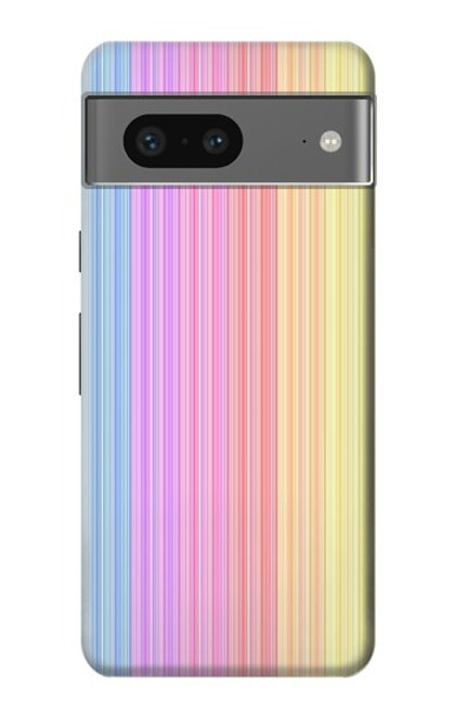 S3849 Colorful Vertical Colors Case For Google Pixel 7