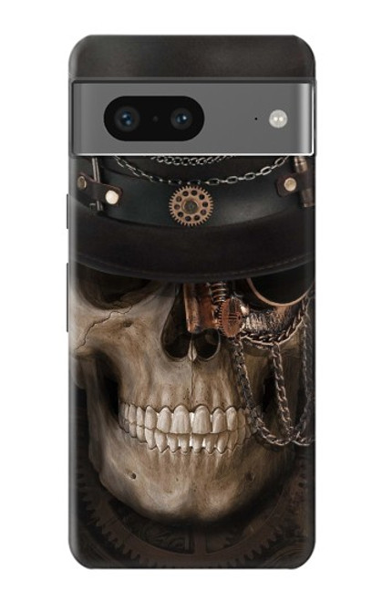 S3852 Steampunk Skull Case For Google Pixel 7