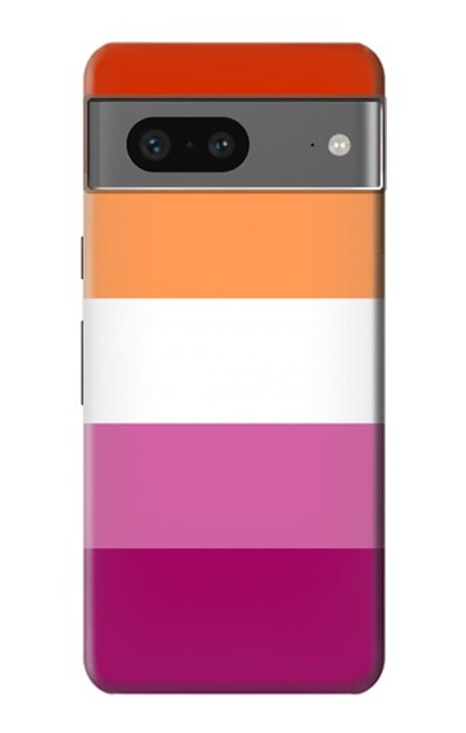 S3887 Lesbian Pride Flag Case For Google Pixel 7