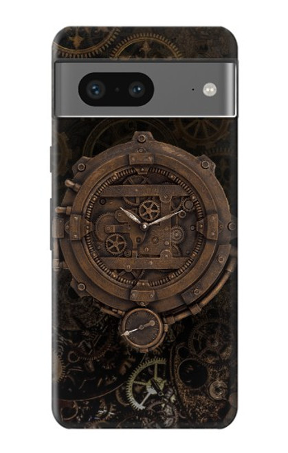 S3902 Steampunk Clock Gear Case For Google Pixel 7