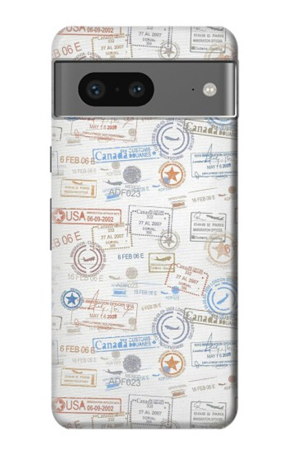 S3903 Travel Stamps Case For Google Pixel 7