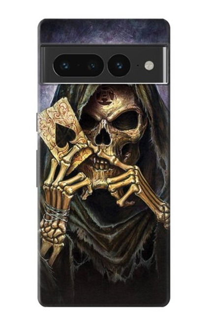 S3594 Grim Reaper Wins Poker Case For Google Pixel 7 Pro